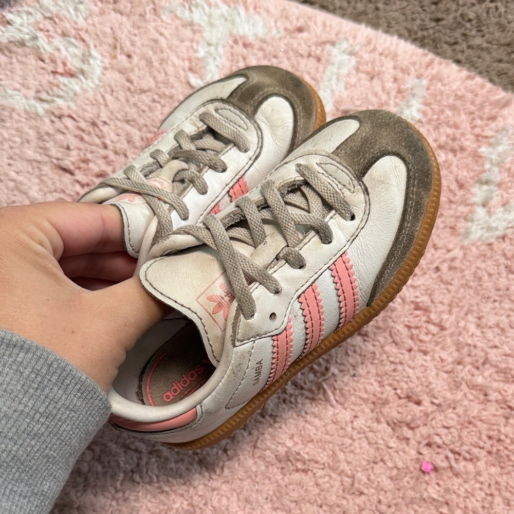 Adidas Kids Sneakers - Pink and white